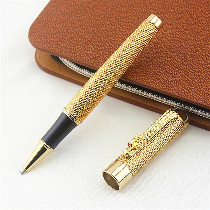 Caneta Esferografica Dourada Dragon Prestige 2