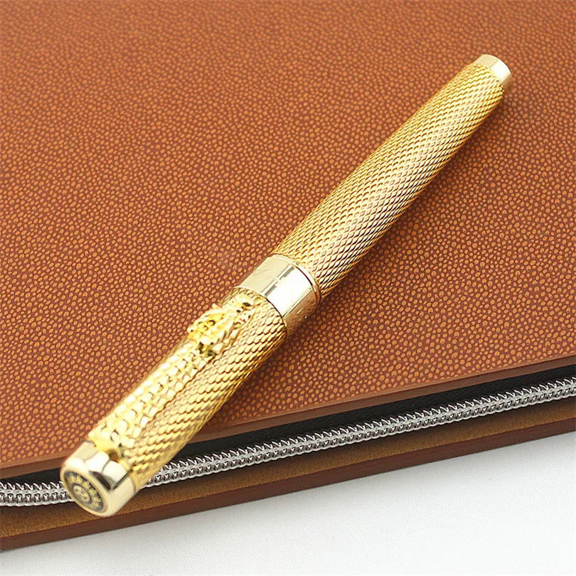 Caneta Esferografica Dourada Dragon Prestige 4