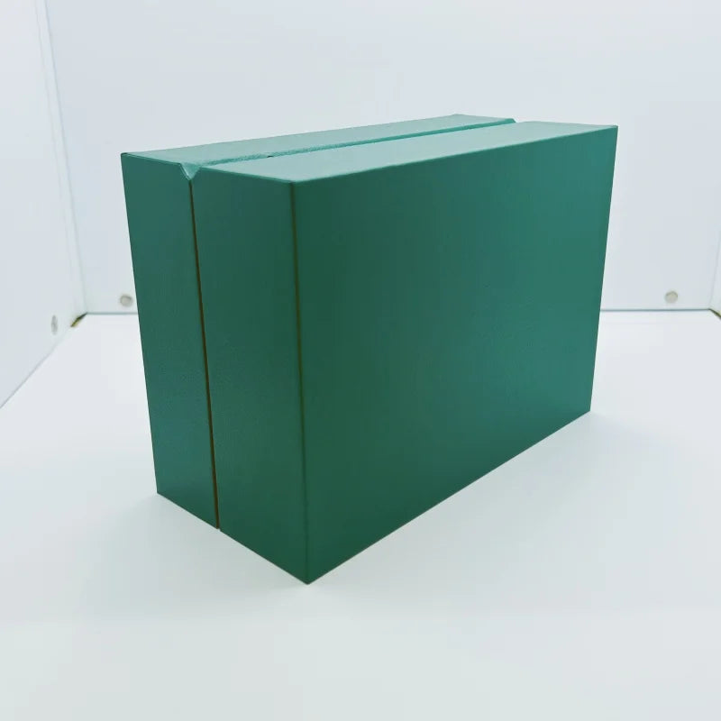 Porta Relogio Premium em Madeira Verde 5