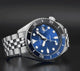 Relogio Automatico Masculino Blue Black Horizon 9