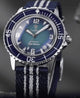 Relogio Automatico Masculino Blue Ocean Vanguard de frente 4