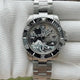 Relogio Automatico Masculino Great Wave Silver Black no pulso 3