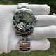 Relogio Automatico Masculino Great Wave Silver Green de frente 2