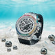 Relogio Automatico Masculino Silver Big Bang Rainbow frente