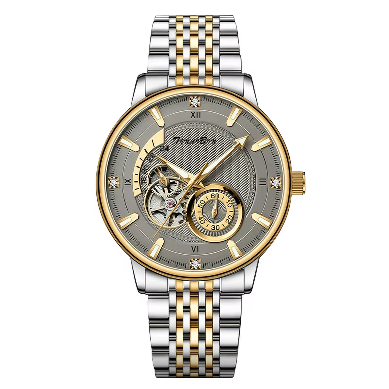 Relogio Automatico POEDAGAR Tourbillon Gold 1