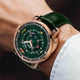 Relogio Masculino Couro Verde Mecanico Horse Racing 1