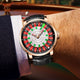 Relogio Mecanico Masculino Roulette Royale Black Gold no pulso