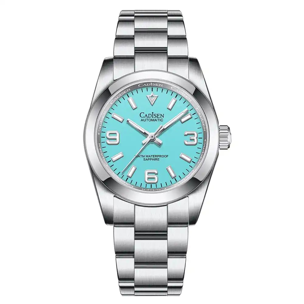 Relogio Mecanico Masculino Silver Blue Midnight Explorer 1