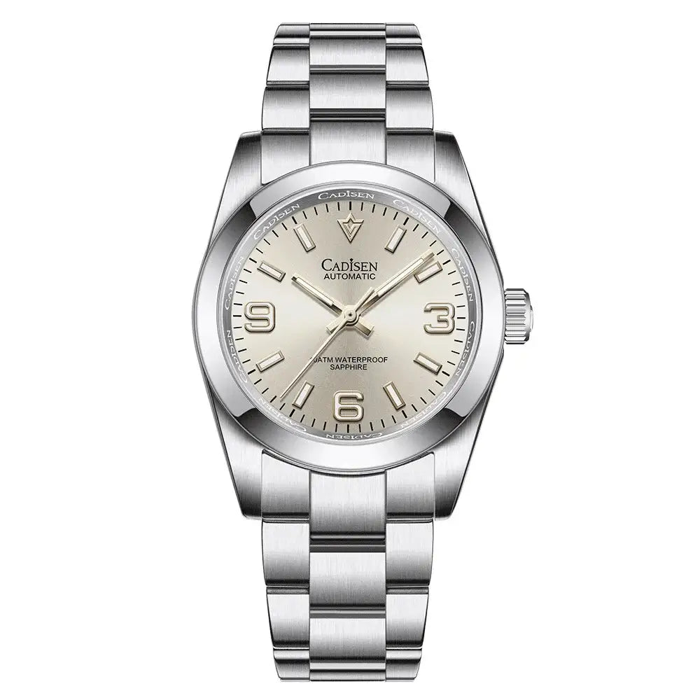 Relogio Mecanico Masculino Silver Gold Midnight Explorer 1