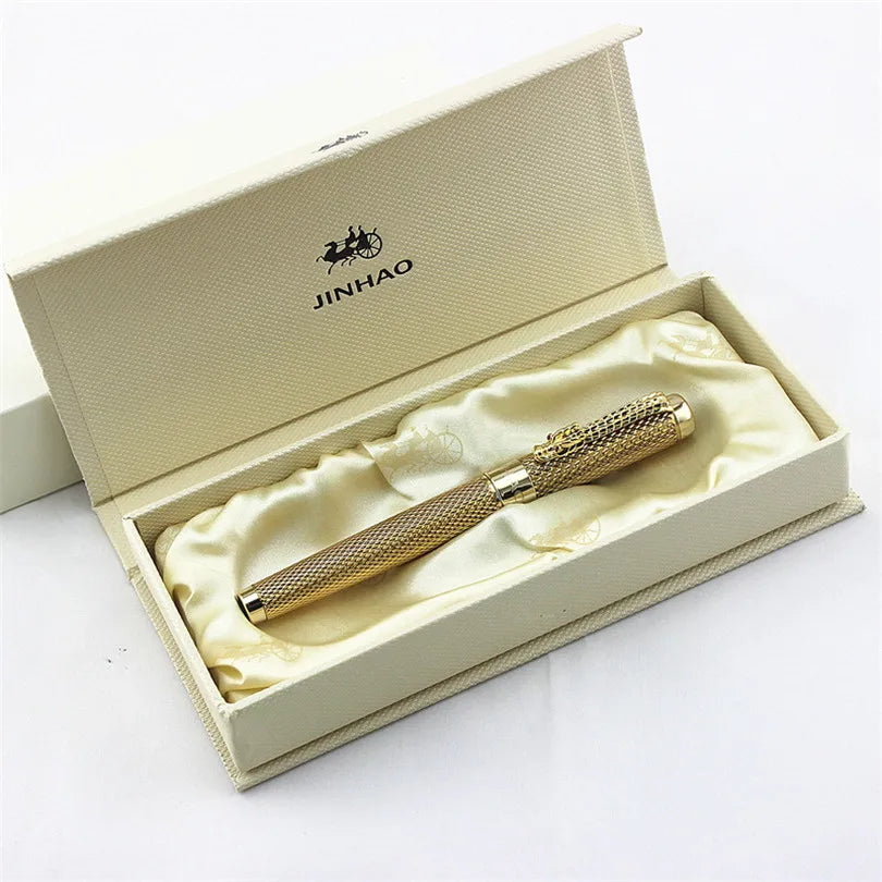 Caneta Esferografica Dourada Dragon Prestige 7