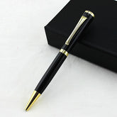Caneta Esferografica Luxo Black Gold 2