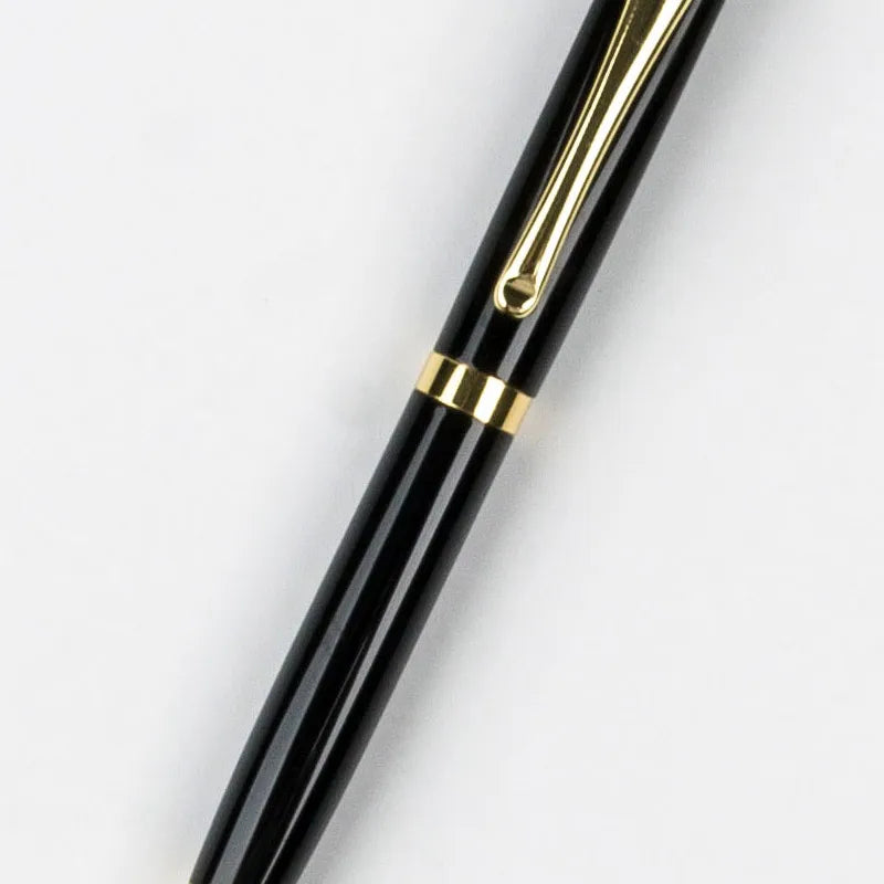 Caneta Esferografica Luxo Black Gold 4