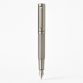 Caneta Tinteiro Titanio Escovado Classic 10
