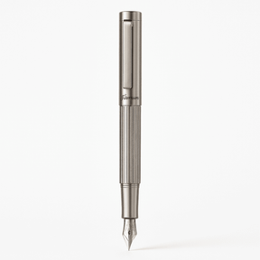 Caneta Tinteiro Titanio Escovado Classic 10