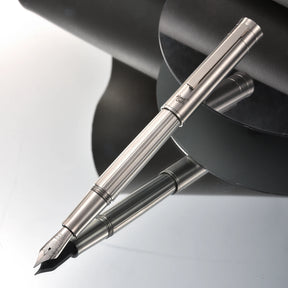 Caneta Tinteiro Titanio Escovado Classic 1