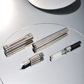 Caneta Tinteiro Titanio Escovado Classic 4