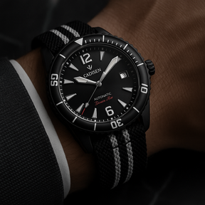 Relógio Automático CADISEN Deep Explorer Black