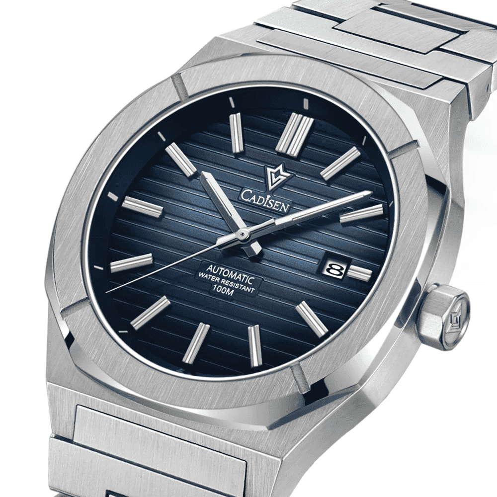 Relógio Mecânico Blue Monarch Skeleton