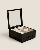 Porta Relogio Feminino Preto Elegance 1