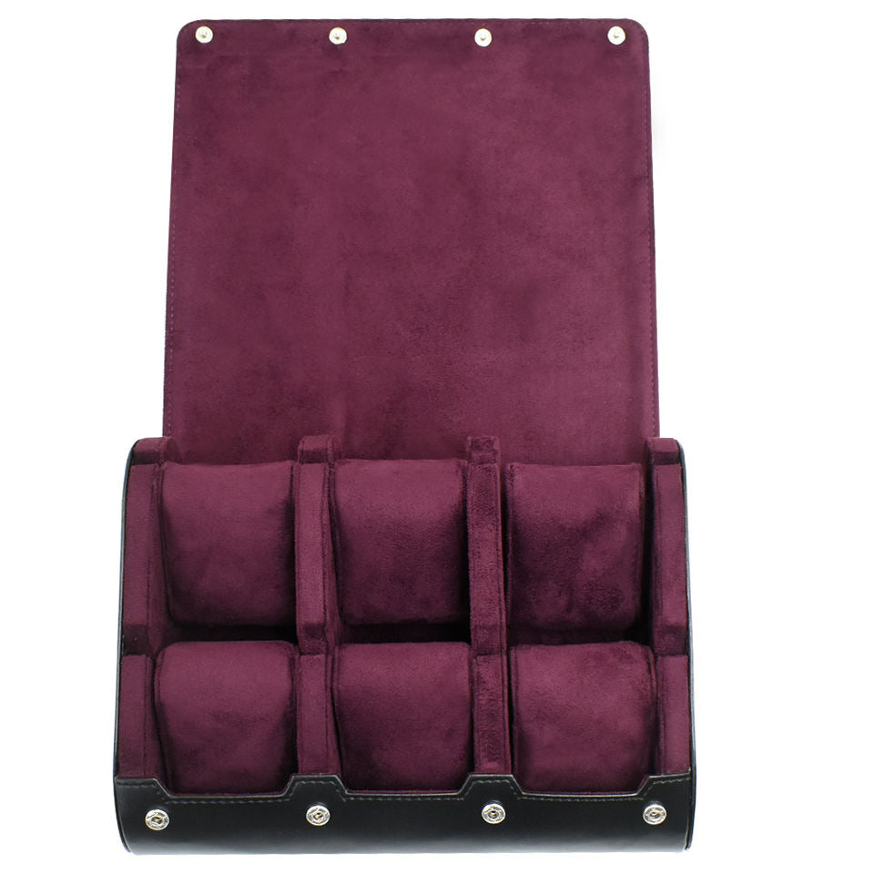 Porta Relogio Feminino de Luxo Rosa 3