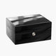 Porta Relogio Masculino Premium de Madeira Verniz Preto 5