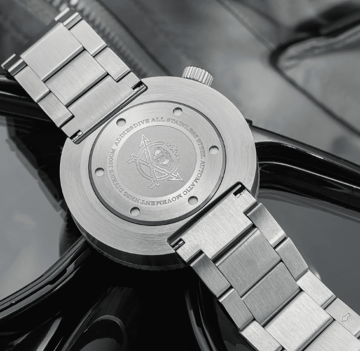 Relógio Mecânico Meteorite Blue 1000m 7