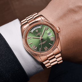 Relogio Automatico CADISEN C8185 Day Date 12