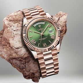 Relogio Automatico CADISEN C8185 Day Date 4