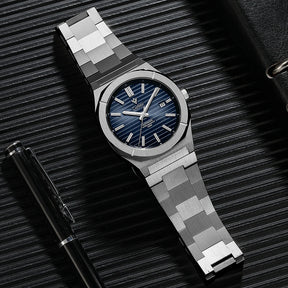 Relogio Automatico CADISEN C8200 Blue 4