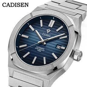 Relogio Automatico CADISEN C8200 Blue 5