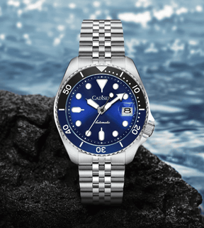 Relogio Automatico CADISEN C8220 Dive Watch Blue 6