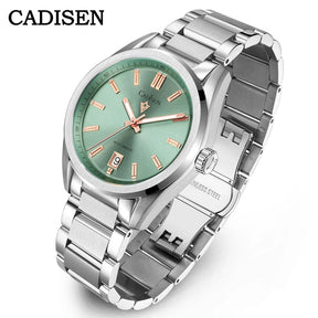 Relogio Automatico CADISEN C8227M Casual Green 4