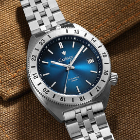 Relogio Automatico CADISEN C8230 Dive Watch Blue 2