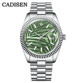 Relogio Automatico CADISEN DateJust Palm Motif 1