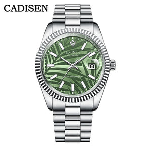Relogio Automatico CADISEN DateJust Palm Motif 1
