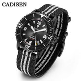 Relogio Automatico CADISEN Deep Explorer Black 1