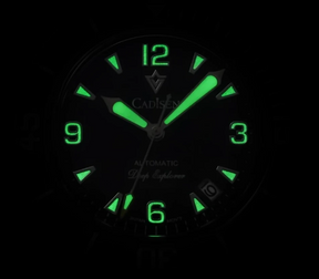 Relogio Automatico CADISEN Deep Explorer Black 5