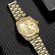 Relogio Automatico Maculino Gold Day-Date frente 3
