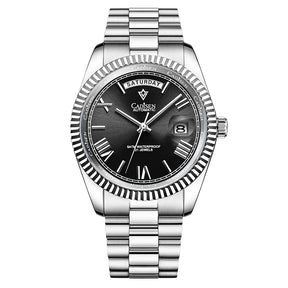 Relogio_Automatico_Maculino_Silver_Black_Day-Date