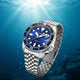 Relogio Automatico Masculino Blue Black Horizon 10