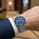 Relogio Automatico Masculino Blue Black Horizon 6