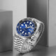 Relogio Automatico Masculino Blue Black Horizon 7