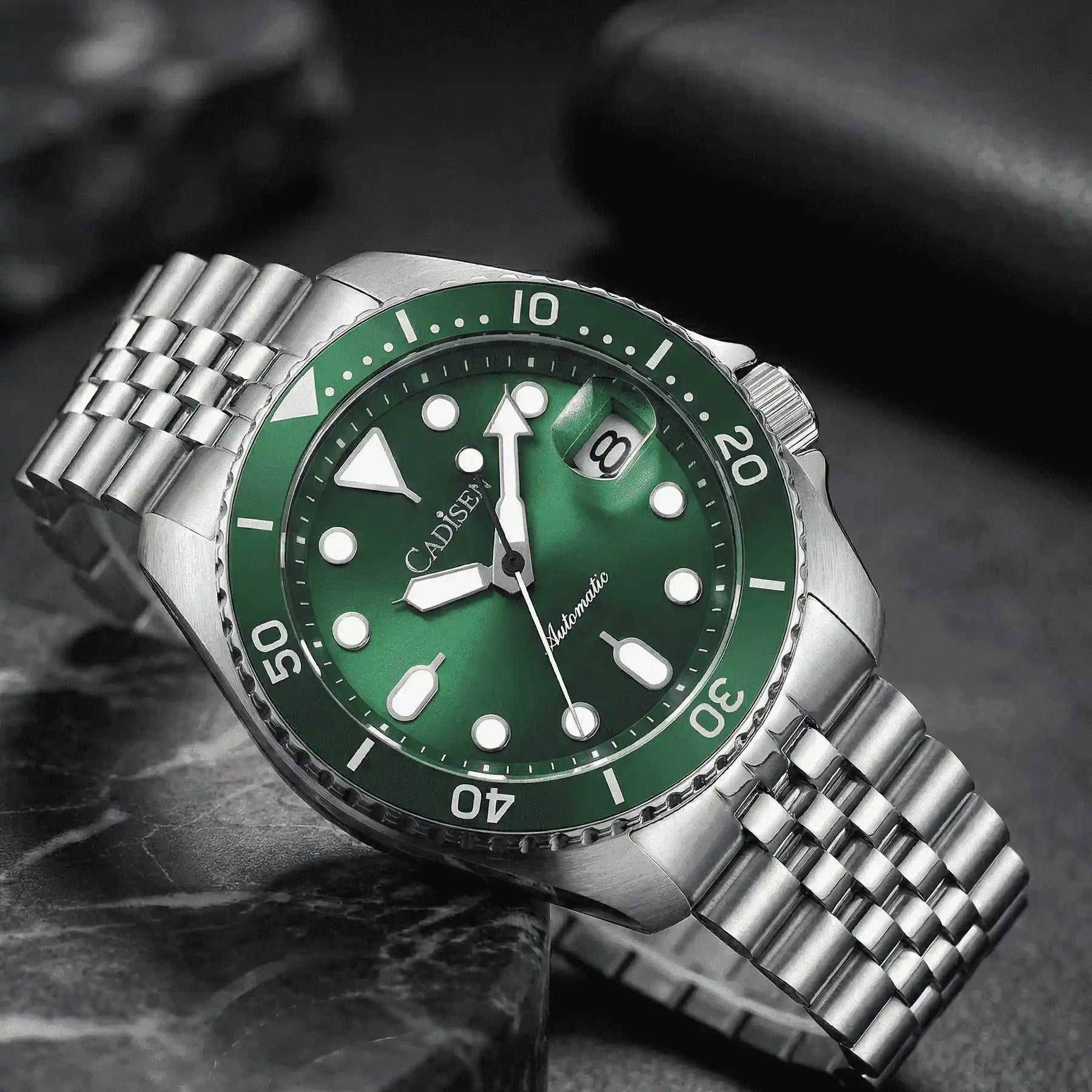 Relogio Automatico Masculino Green Horizon 4