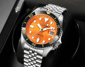 Relogio Automatico Masculino Orange Horizon 3