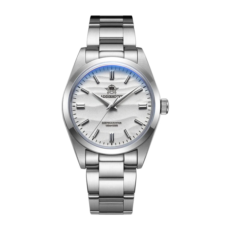 Relogio Cronografo ADDIESDIVE 36mm Quartz Branco 1