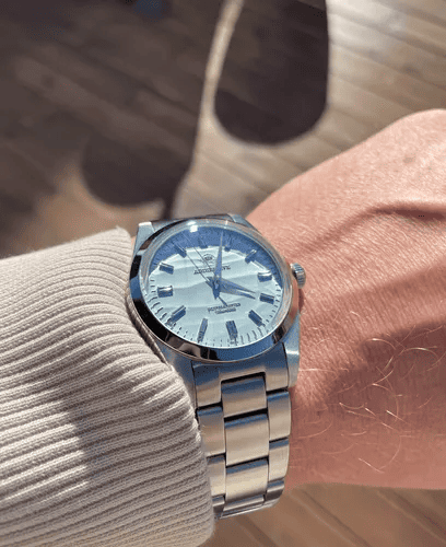 Relogio Cronografo ADDIESDIVE 36mm Quartz Branco 2