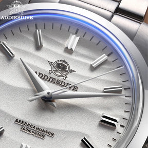 Relogio Cronografo ADDIESDIVE 36mm Quartz Branco 3
