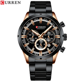 Relogio Cronografo CURREN 8355 Black 1