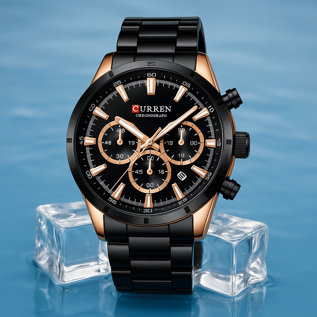 Relogio Cronografo CURREN 8355 Black 5