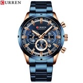 Relogio Cronografo CURREN 8355 Blue 1